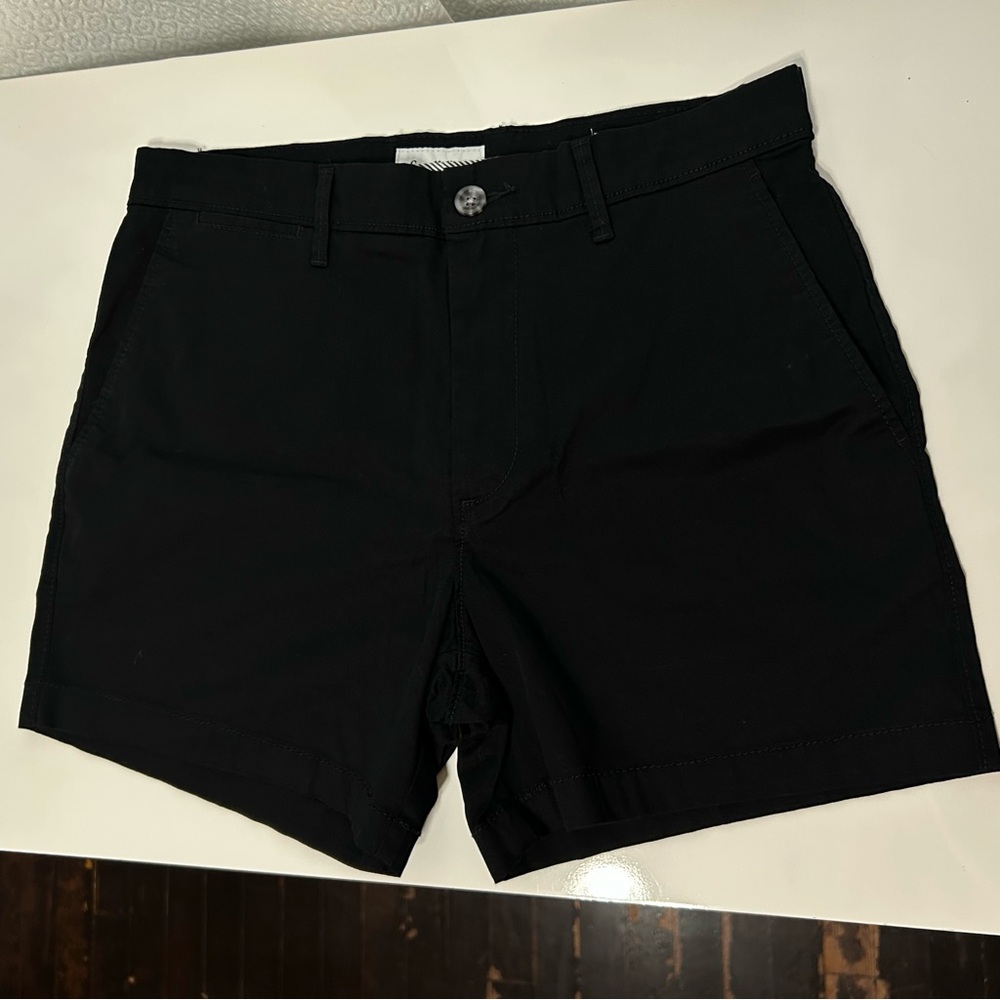 Goodfellow & Co Black Tailored Shorts